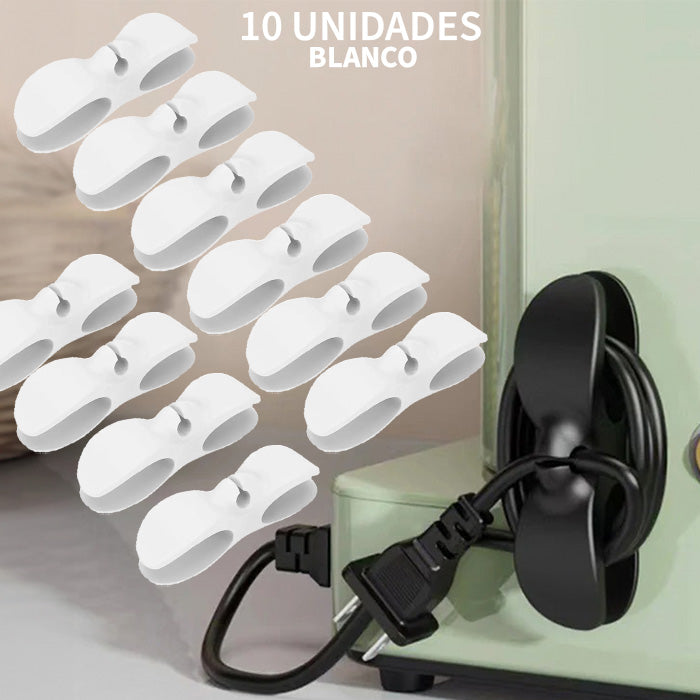 FioMax - Organizador de cables y alambres, Enrollador de cables eléctrico