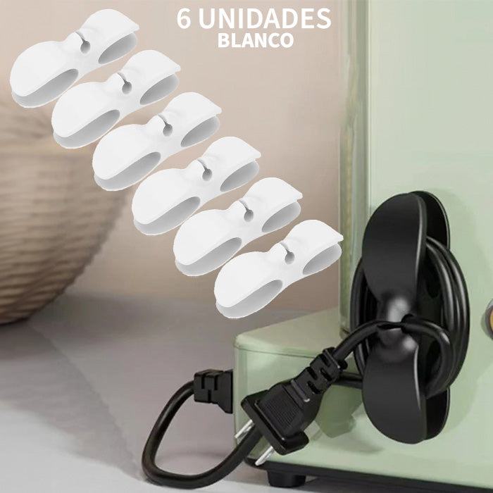 FioMax - Organizador de cables y alambres, Enrollador de cables eléctrico